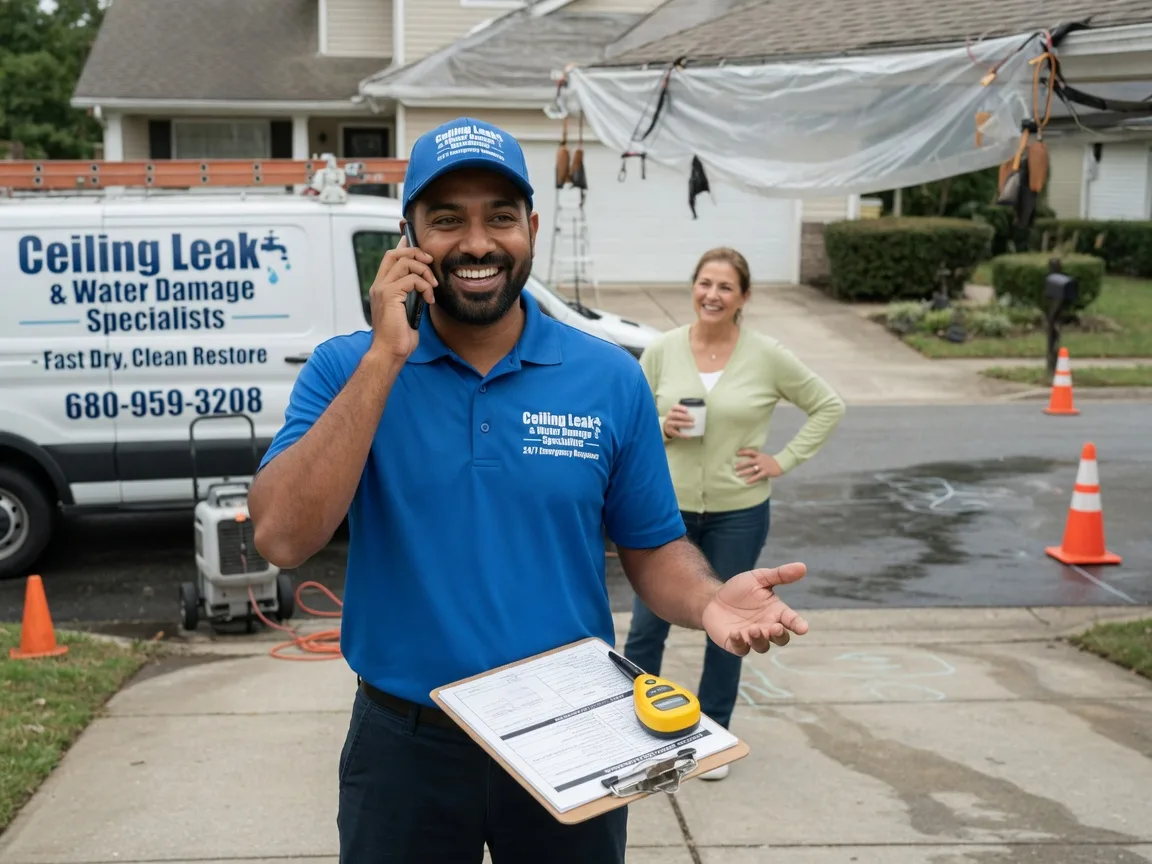 Ceiling Leak Cleanup Saddle River, NJ FAQs